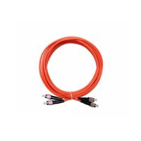 Buy cheap FC-FC OM2 Duplex Fiber Optic Patch Cord 15m 50/125 Orange LSZH 2*3.0mm product