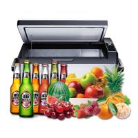 Buy cheap Durable Mini Car Refrigerator With Tempered Glass And Steel Housing product