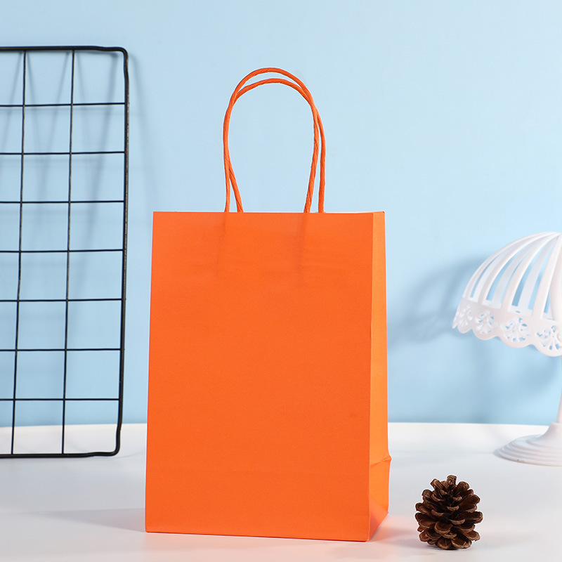 Custom Handle Shopping Bag Food Kraft Paper Bags for All Your Packaging Needs