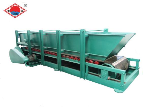 Buy cheap Fried Clay Green Belt Conveyor Steel Box Feeder Machine from wholesalers