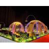 Buy cheap Luxury Waterproof PC Bubble Tent House Camping Prefab House Transparent Dome Glamping House from wholesalers