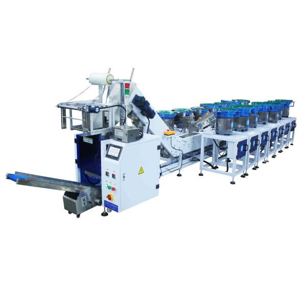Automatic High Quality Small Screw Hardware Plastic Spare Parts Packaging