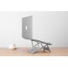 Buy cheap 4.0mm Thick Portable Foldable Laptop Stand , 530g Laptop Table Stand Adjustable Riser from wholesalers