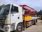 2014 Sy 25m Concrete Boom Pump Machine Equipment Used Concrete Pump Truck in Red