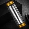 Buy cheap Safe Reusable Glass Bottles , Build In Tea Mesh Net Insulated Drink Bottle from wholesalers