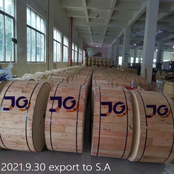 Buy cheap G655 Double Layer 300m Span ADSS Fiber Cable aerial Overhead from wholesalers