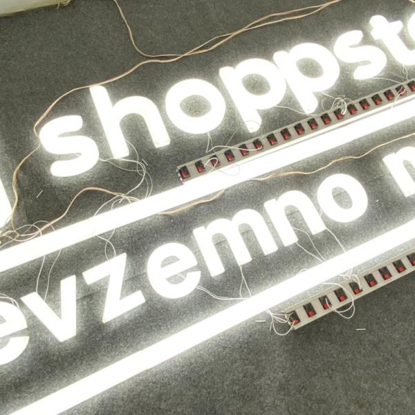 Buy cheap White Color LED Acrylic Letters Company Logo Wall Sign OEM ODM from wholesalers