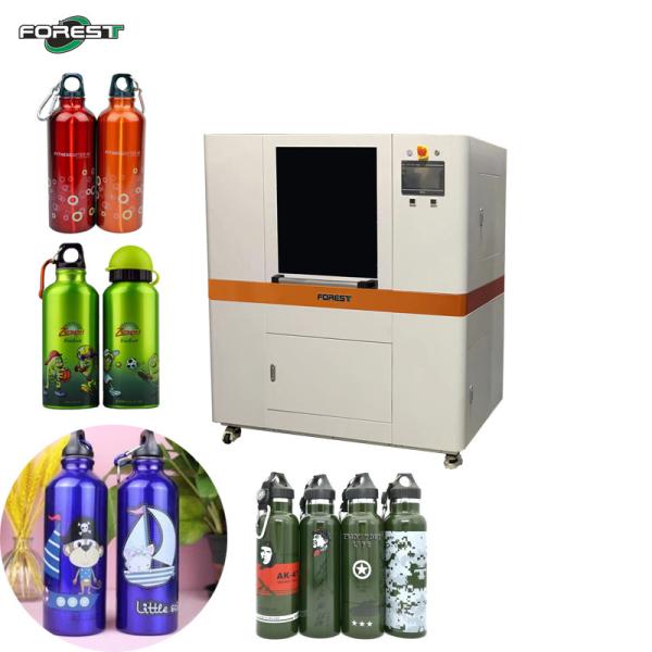 Buy cheap 360 Cylindrical UV Printer For Stainless Steel Thermos Bottle Digital Printer from wholesalers