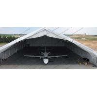 Buy cheap 30m Clear Span Aircraft Hangar Tent Movable Aluminum White PVC Cover For product