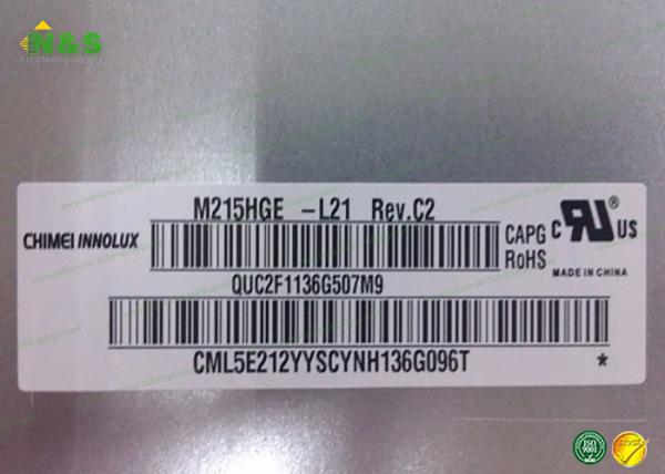 Buy cheap M215HGE-L21 10.4 inch Innolux LCD Panel Normally White LCM 1920×1080 250 1000:1 16.7M WLED LVDS from wholesalers
