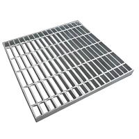 Buy cheap Hot Dipped Galvanized Metal Grating 505 Serrated Bar Safety Walkway Steel product