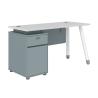 Buy cheap Mall Convertible Executive Office Desk For CEO Manager Wooden Workstation Collection from wholesalers