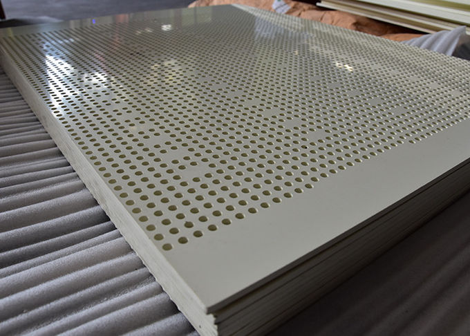 10mm Thick Plastic Perforated Sheet With Round Square Ellipse Hole