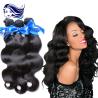 Buy cheap Remy Virgin Malaysian Hair Body Wave Double Weft 7A Virgin Curly Hair Bundles from wholesalers