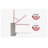Buy cheap Servo Motor SS304 Road Barrier Gate Auto Remote Control Traffic Barrier Gate from wholesalers