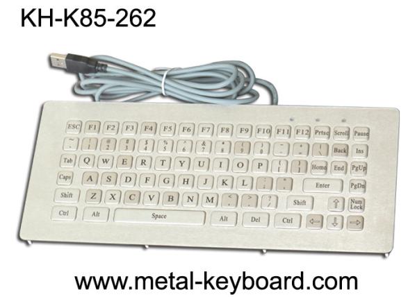 Buy cheap Metallic stainless steel ruggedized keyboard industrial Vandal Resistant from wholesalers