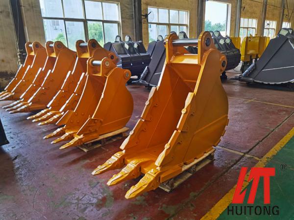 Buy cheap 1-15 Ton Excavator Drainage Bucket 3-4 Teeth For Kato HD65 HD85 from wholesalers