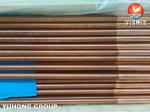 ASTM B111 C12200 Low Fin Tube For Heat Exchanger Condenser Tube Bundle