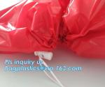 Bio Degradable Hospital Biohazard Waste Garbage Plastic Rubbish Bag For Garbage,