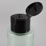 Clear Green 24mm Mini 2.1oz Plastic Liquor Bottles