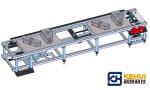 Fully Automatic Welding Production Line For Semi Trailer Suspension Parts