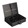 Buy cheap Cosmetic Black Rigid Cardboard Box Packaging Foldable Multiscene from wholesalers