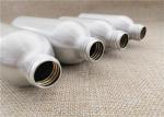 Silver Color Aluminum Cosmetic Bottles For Cosmetic Packaging Custom Size