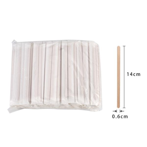 Buy cheap Customized Wooden Stirrer Sticks For Milk Tea Hot Drink 140mm from wholesalers