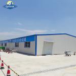 Hot Dip Galvanised Prefab Metal Shop Kits Industrial Construction Gb Standard