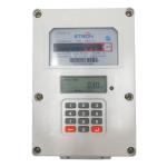Steel Prepaid Gas Meter , 1.6m3/H Smart Pay As You Go Meter