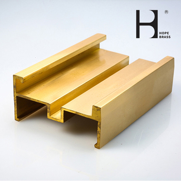 Extruded As Per Drawings Brass Variants For Door And Windows 5 ~ 180mm C38500 HPb59-1 CuZn39Pb2 ODM OEM manufacturer