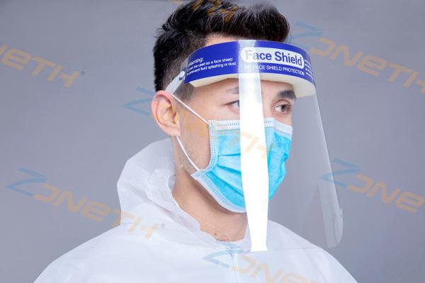 Buy cheap Double Sided Medical Face Shield Disposable Safety Products from wholesalers