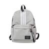Buy cheap Girl Leisure College School Student Canvas Backpack For Teenage Guys Two Zipper from wholesalers