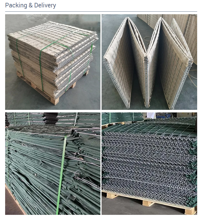 Explosion-proof cage High Strength Border Protective Defense barrier Defensive Wall sand filled welded wire mesh Gabion