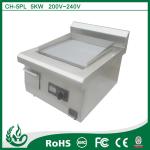 Chuhe brand Benchtop Stainless steel griddles for induction stovetops