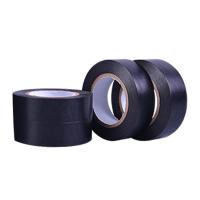 Buy cheap 50MM Black PVC Adhesive Tape For Rubber Plastic Electric Insulation product
