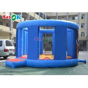 Fire Themed Printed Inflatable Bouncy Castles Jumping Bounce House Waterproof