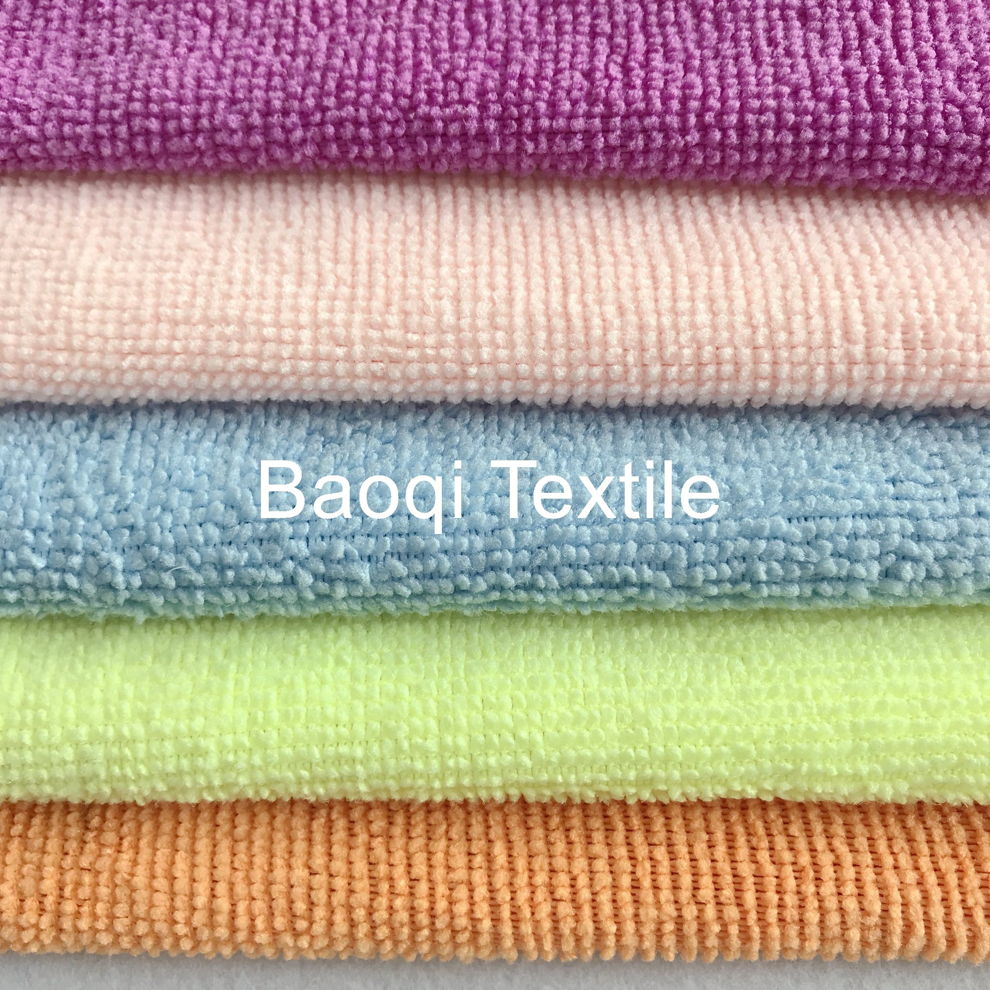 Colorful 5pcs in sets size microfiber towel polyester cleaning towel/China wholesale microfiber towel for car cleaning