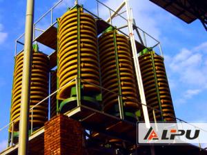 Buy cheap High Performance Mining Spiral Chute Ore Dressing Plant For Gravity Separation from wholesalers