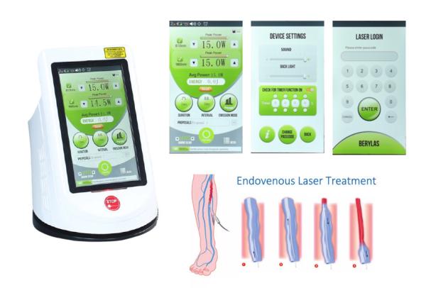 Buy cheap 810nm 980nm Medical Laser Machine Local Anesthesia EVLT from wholesalers