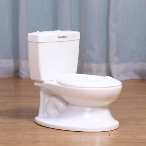 Buy cheap White Children'S Toilet Training Seat Baby Potty Chair With Custom Logo Pass EN-71 Test from wholesalers