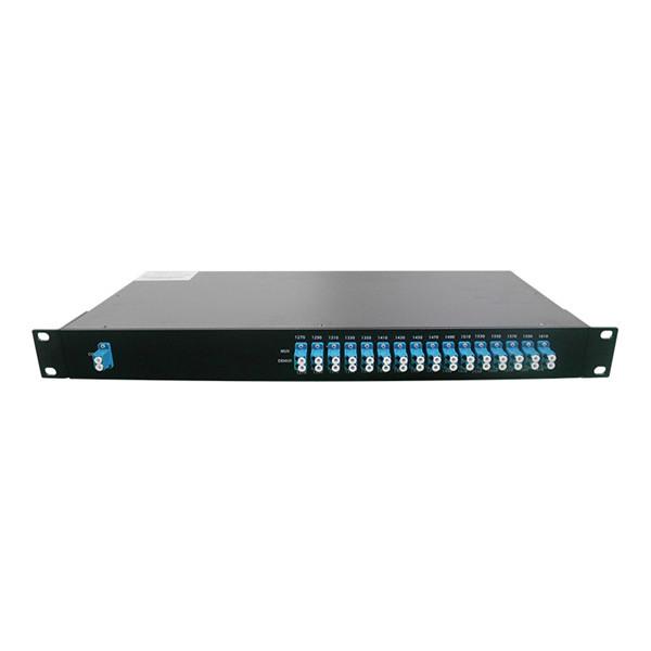 Buy cheap 8 Channels CWDM DWDM Devices Rack Mount 1270~1610nm AWG CWDM Mux Demux from wholesalers