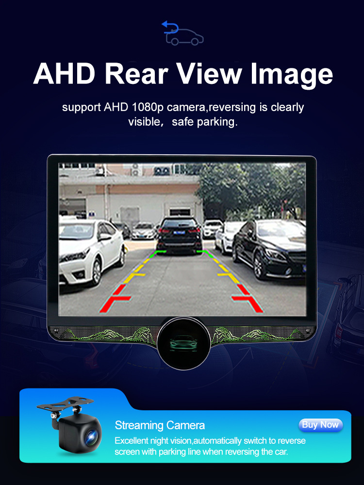11.8 Inch 2k Android Car Navigation Radio Auto Electronics Touch Screen Radio 4+64G