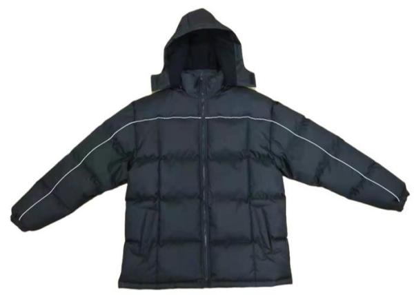 Buy cheap Puffa Coat Mens Hooded Padded Jacket Mens Lightweight Padded Jacket With Hood from wholesalers