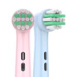 Child Safe Food Grade Sonic Electric Toothbrush Heads For Oral B EB10-T