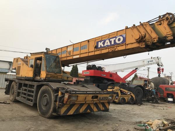 Buy cheap Japan Made Second Hand KATO 50 ton Rough Terrain Crane For Sale from wholesalers