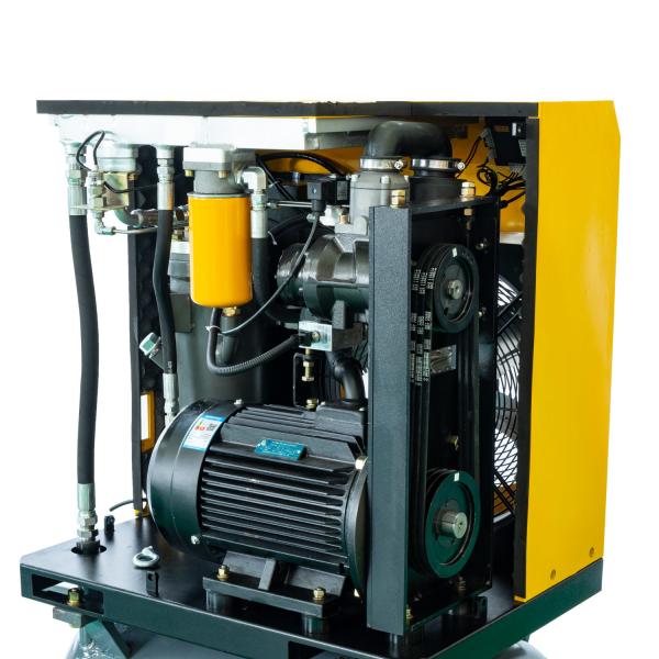 Buy cheap 0.5m3/Min Electric 4kw Belt Driven Oil Injected Screw Compressor Low Noise from wholesalers