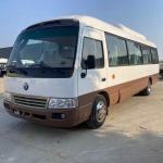 30 Seater Mini Bus Toyota Coaster Bus 7005*2040*2785mm Diesel Fuel