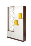 Buy cheap MDF Painted Hall Divider Cabinet , Room Divider Cupboard Household Furniture from wholesalers