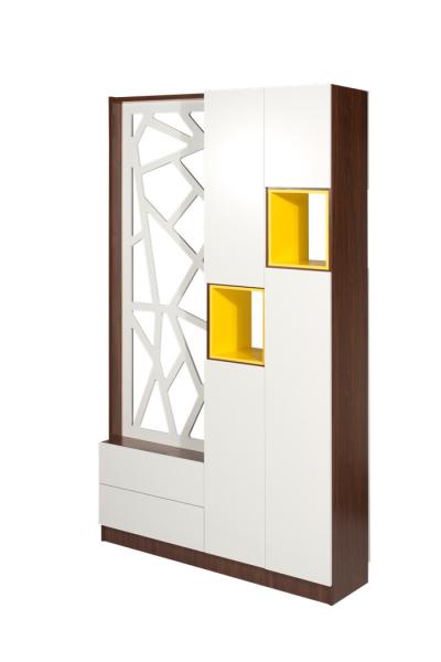 Buy cheap MDF Painted Hall Divider Cabinet , Room Divider Cupboard Household Furniture from wholesalers